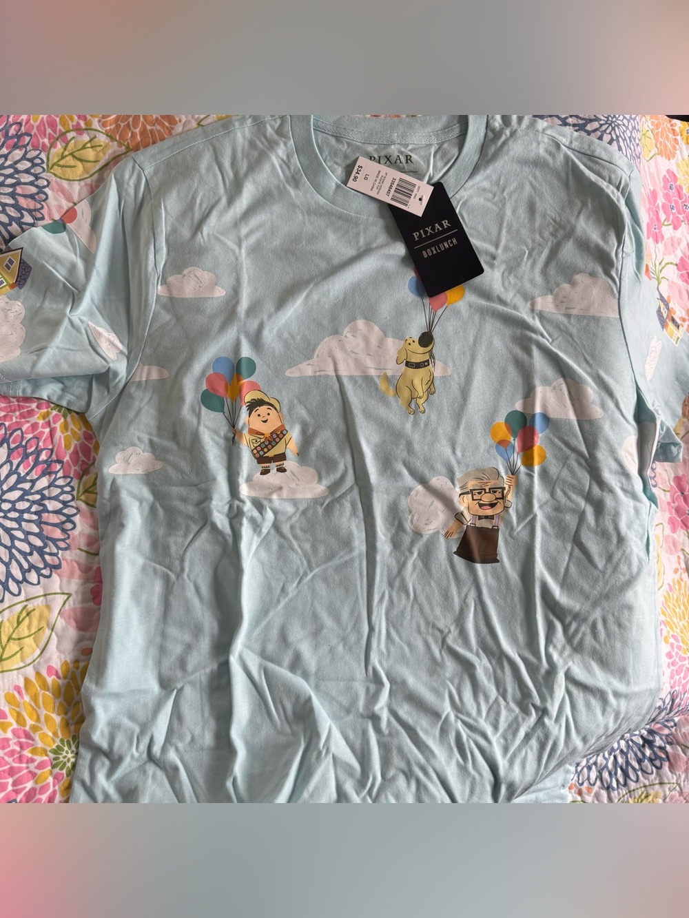 NWT large box lunch Disney Pixar up T-shirt short sleeve